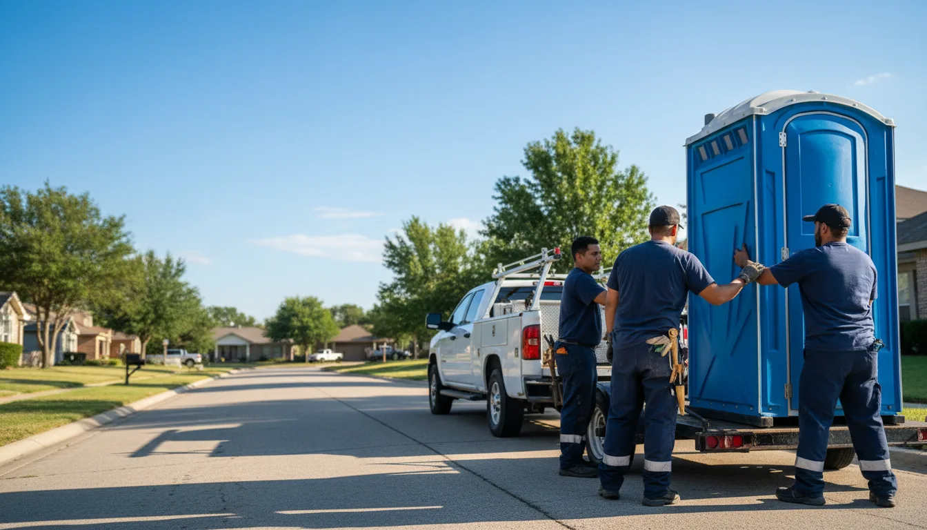 Portable Toilet Rental in Plymouth, IL near me